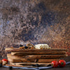 Handmade Olive Wood Cutting Board & Knife for Kitchen - CRYSTALIA GLASS